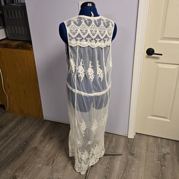 Spell & the Gypsy Collective Ophelia Lace Duster, S, EUC - Picture 4 of 7